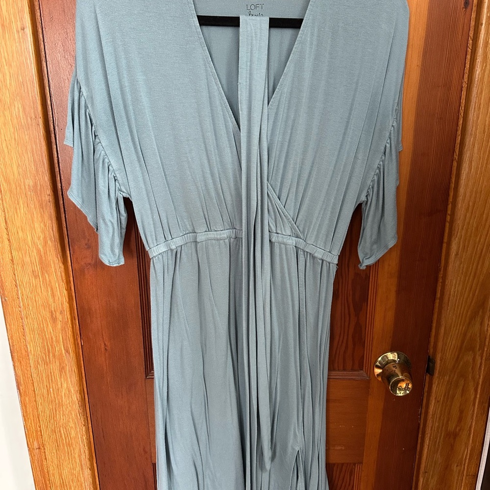 LOFT Beach Women's Blue Mini Dress